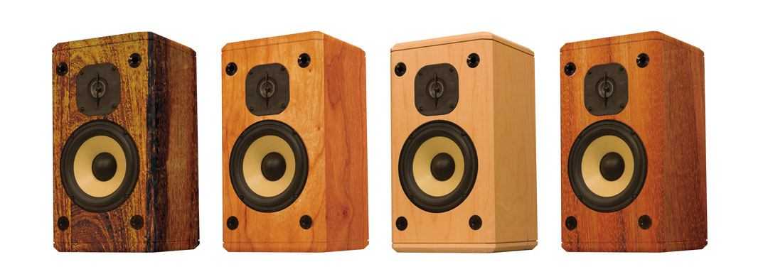 Design custom wooden speaker boxes